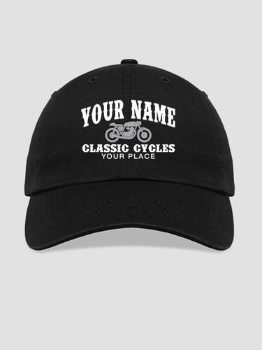 Classic Cycles : Embroidered Baseball Hats