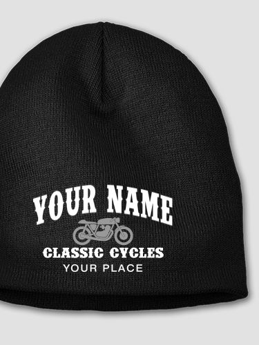 Classic Cycles : Embroidered Beanies