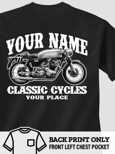 Classic Cycles : Printed Pocket T-Shirts