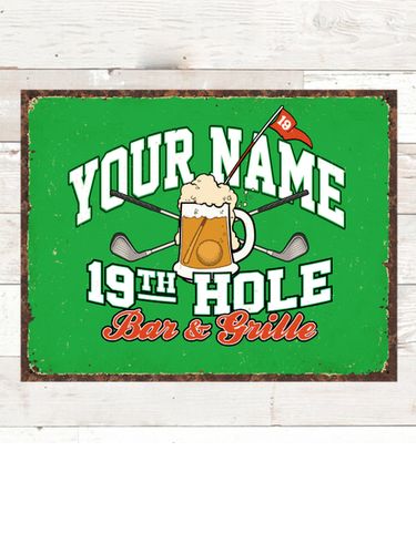 19th Hole : Tin Signs