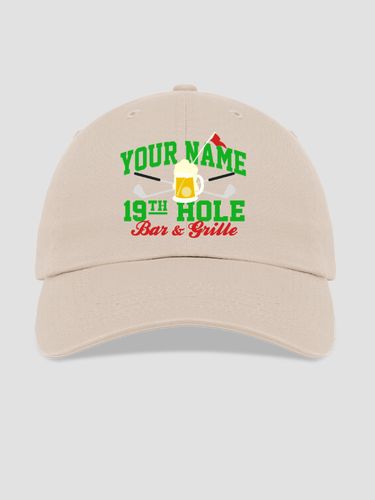 19th Hole : Embroidered Baseball Hats
