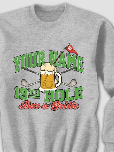 19th Hole : Printed Sweatshirts