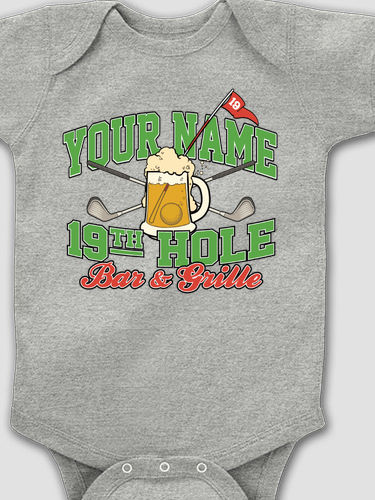 19th Hole : Printed Baby Bodysuits