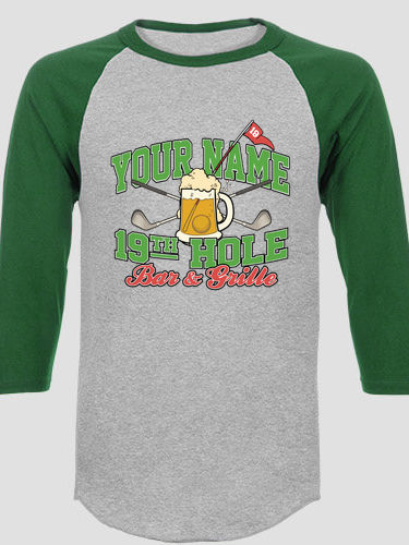 19th Hole : Printed Raglan Shirts