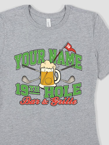 19th Hole : Premium Ladies T-Shirts