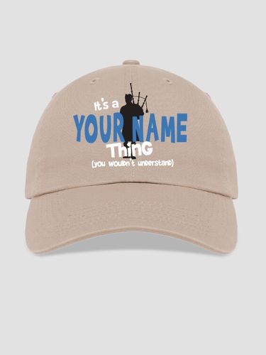 Scottish Thing : Embroidered Baseball Hats