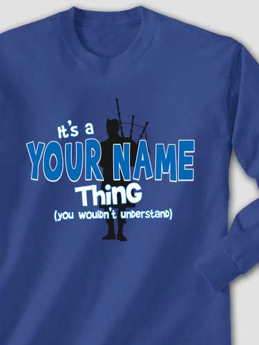 Scottish Thing : Printed Long Sleeves