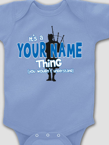 Scottish Thing : Printed Baby Bodysuits