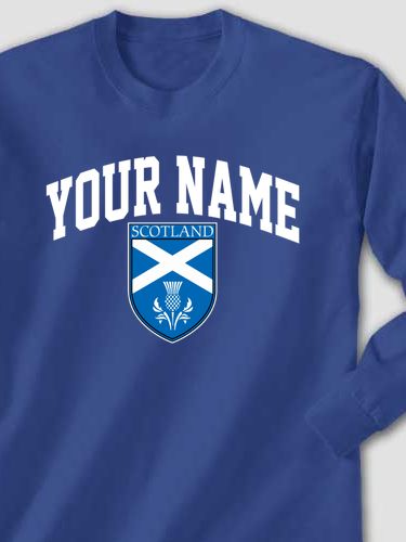 Scottish Shield : Printed Long Sleeves