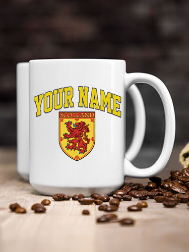 Scottish Standard : Ceramic Coffee Mugs