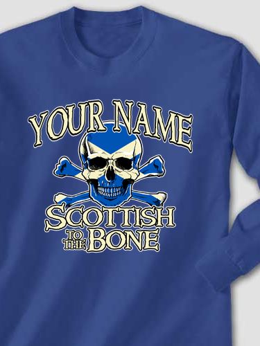 Scottish to the Bone : Printed Long Sleeves