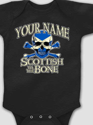 Scottish to the Bone : Printed Baby Bodysuits