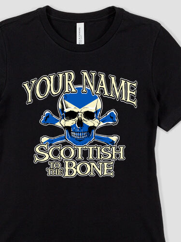Scottish to the Bone : Premium Ladies T-Shirts