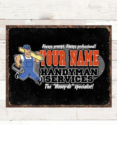 Handyman : Tin Signs
