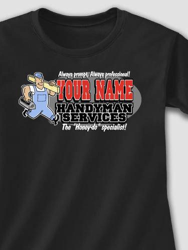 Handyman : Adult Ladies Fitted T-Shirt