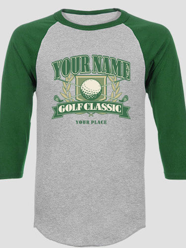 Golf Classic : Printed Raglan Shirts
