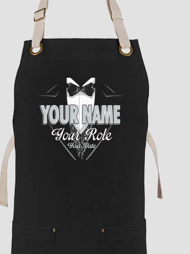 Bridal Party Guys : Printed Canvas Work Aprons