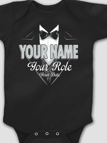 Bridal Party Guys : Printed Baby Bodysuits