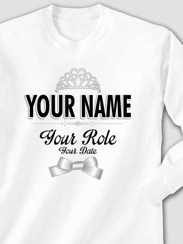 Bridal Party Girls : Printed Long Sleeves