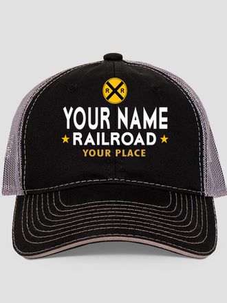 Railroad : Embroidered Trucker Hats