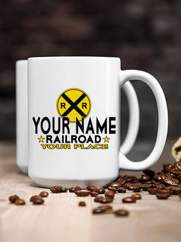 Railroad : Ceramic Coffee Mugs