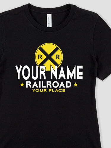 Railroad : Premium Ladies T-Shirts