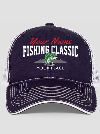 Fishing Classic : Embroidered Trucker Hats