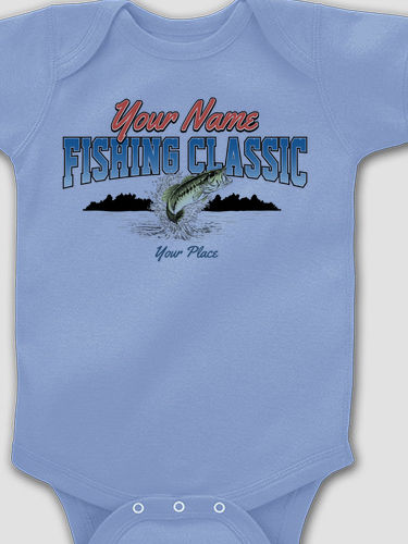 Fishing Classic : Printed Baby Bodysuits