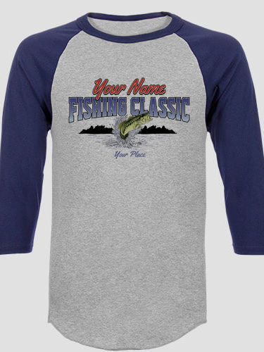 Fishing Classic : Printed Raglan Shirts