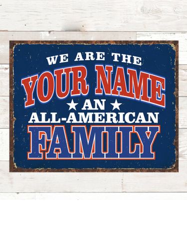 All American : Tin Signs