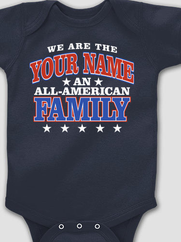 All American : Printed Baby Bodysuits