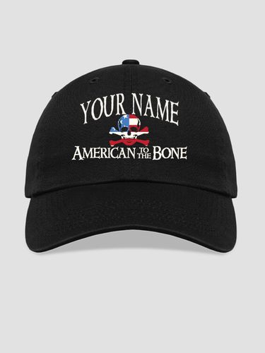 American to the Bone : Embroidered Baseball Hats