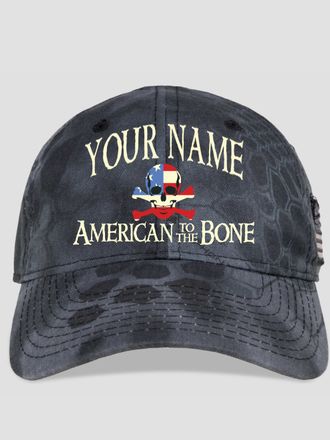American to the Bone : Embroidered Kryptek Tactical Camo Hats