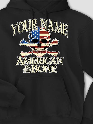 American to the Bone : Printed Hoodies