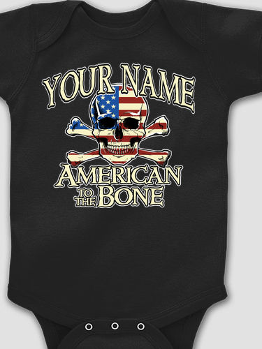 American to the Bone : Printed Baby Bodysuits