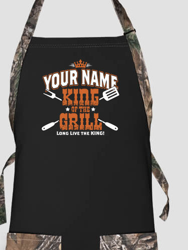 King of the Grill : Printed 2-Tone Aprons