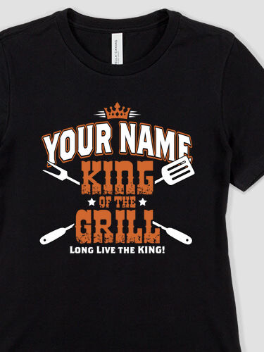 King of the Grill : Premium Ladies T-Shirts