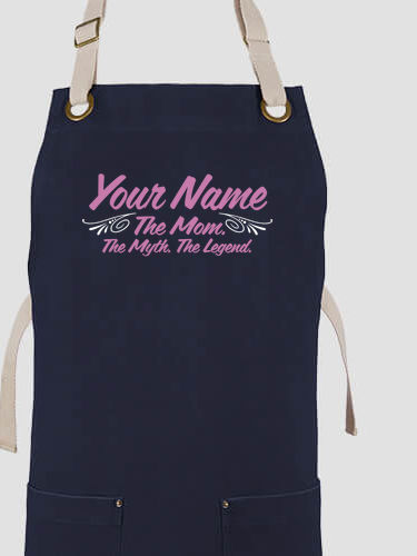 Mom Myth Legend : Printed Canvas Work Aprons