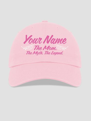 Mom Myth Legend : Embroidered Baseball Hats