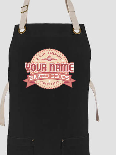 Baked Goods : Printed Canvas Work Aprons