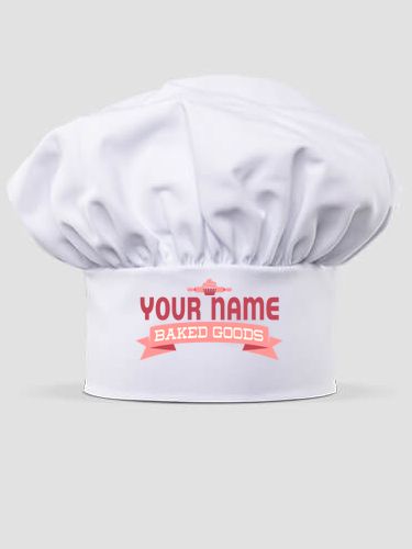 Baked Goods : Embroidered Chef Hat