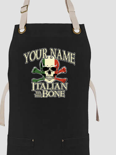 Italian to the Bone : Printed Canvas Work Aprons