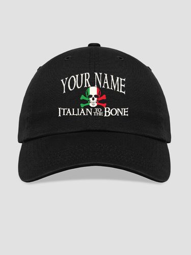 Italian to the Bone : Embroidered Baseball Hats