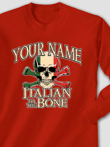 Italian to the Bone : Printed Long Sleeves
