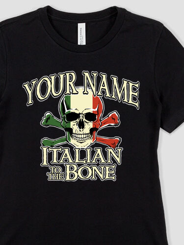 Italian to the Bone : Premium Ladies T-Shirts