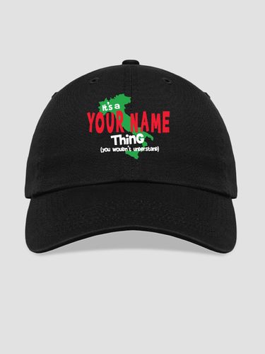 Italian Thing : Embroidered Baseball Hats