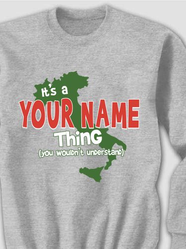 Italian Thing : Printed Sweatshirts