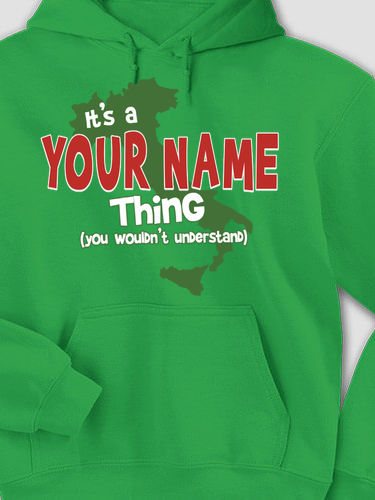 Italian Thing : Printed Hoodies