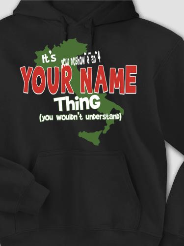Italian Thing : Printed Hoodies