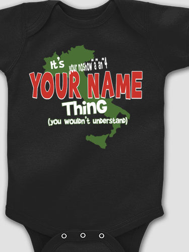 Italian Thing : Printed Baby Bodysuits